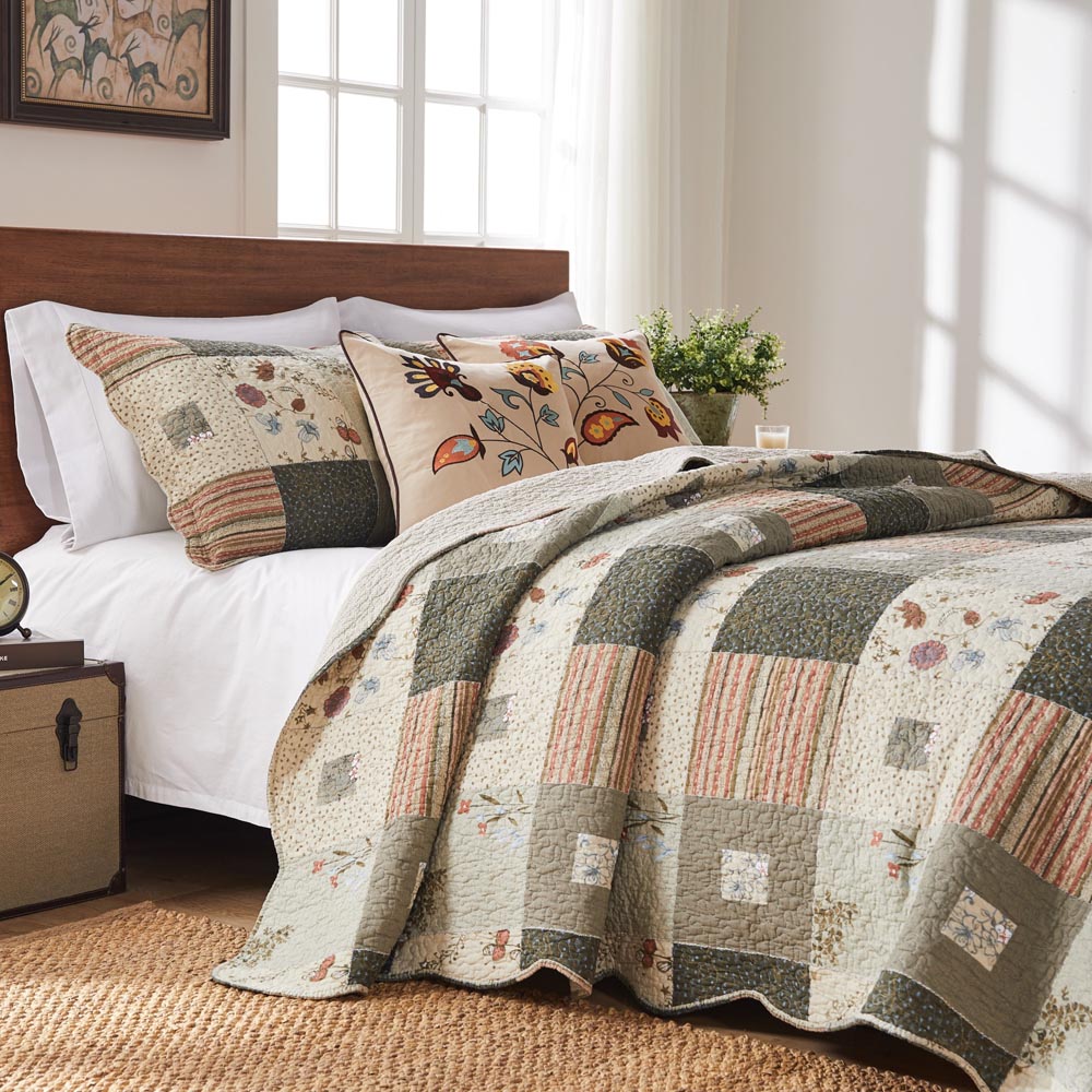 Sedona Quilt Set 3-Piece Full/Queen – Greenland Home Fashions