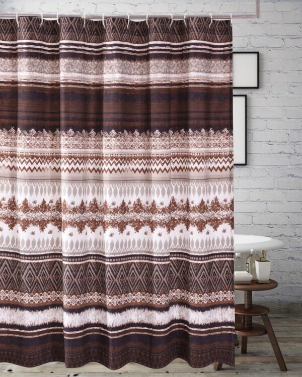 Southwest Bath Shower Curtain Greenland Home Fashions