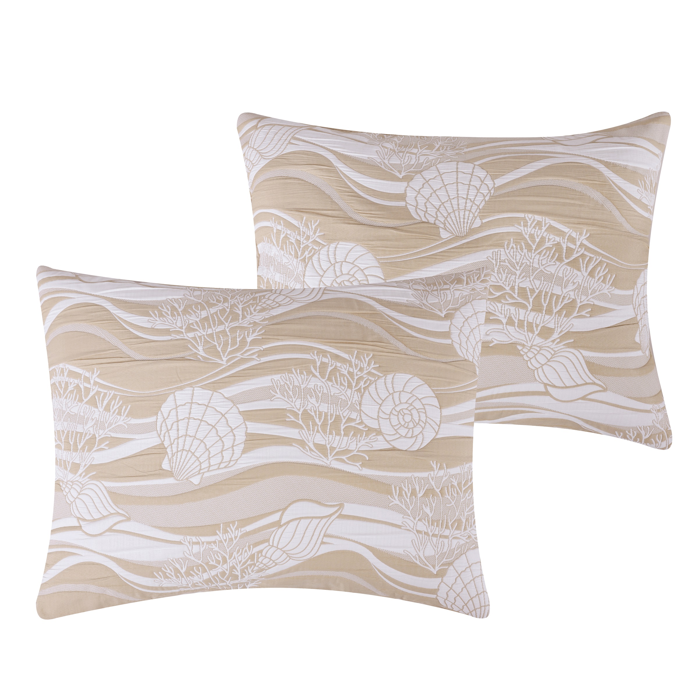 Dover Jacquard (Natural) sham set silo 3500