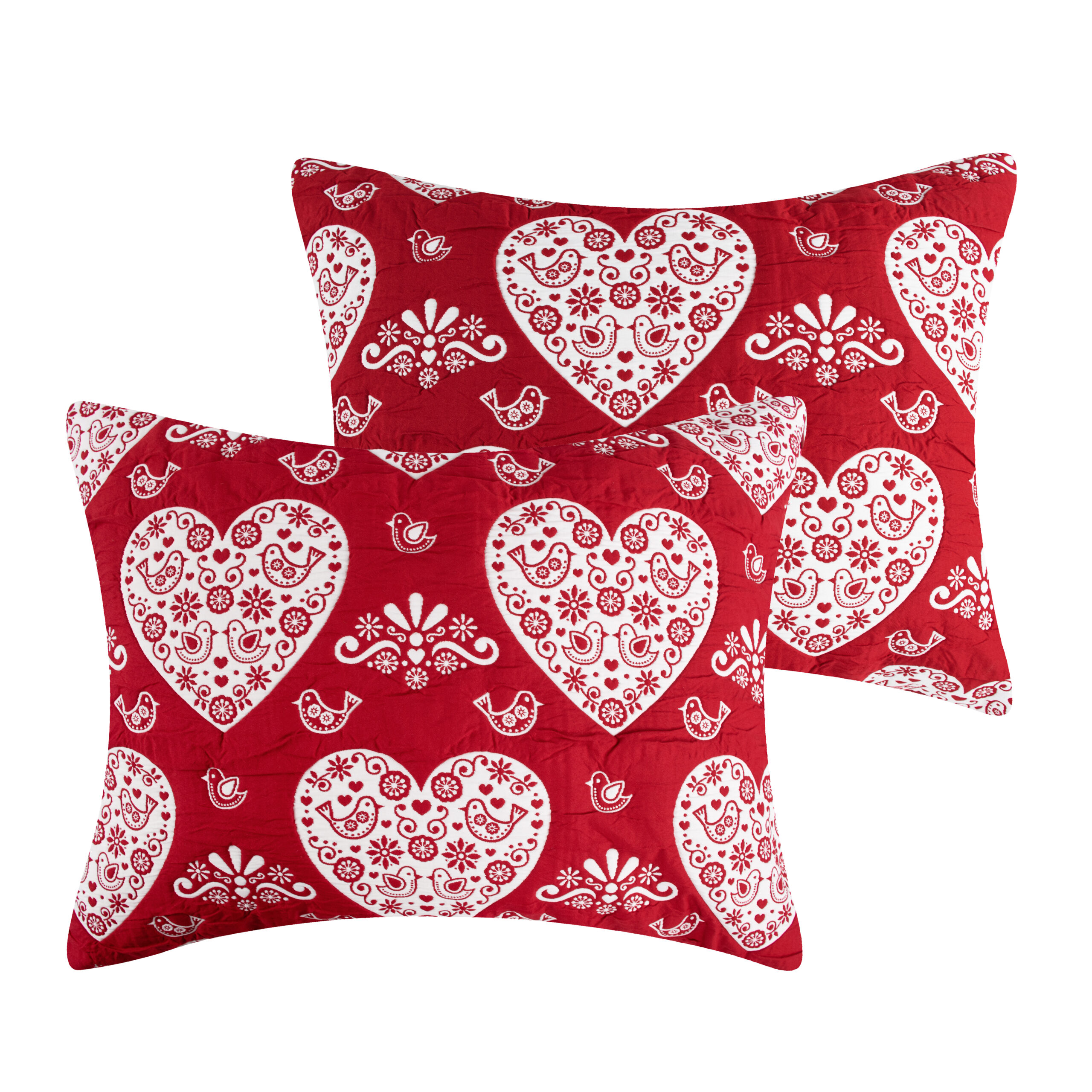 Lovebirds sham 1