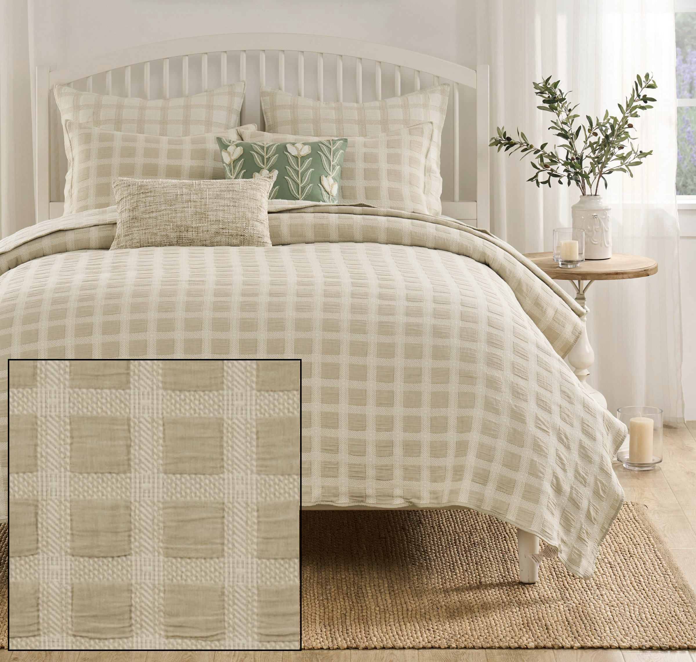 Millhouse Taupe Pattern Detail 3500